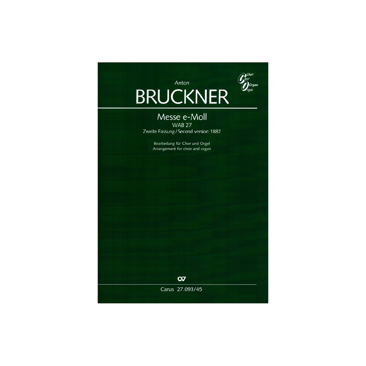 Messe e-Moll 2. Fassung WAB27