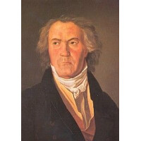 Ludwig van Beethoven Postkarte