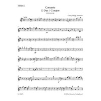 Konzert G-Dur TWV51:G9