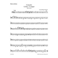 Konzert G-Dur TWV51:G9