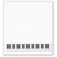 Haftnotizblock Tastatur