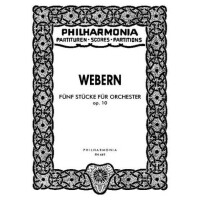 5 Stücke op.10 für Orchester