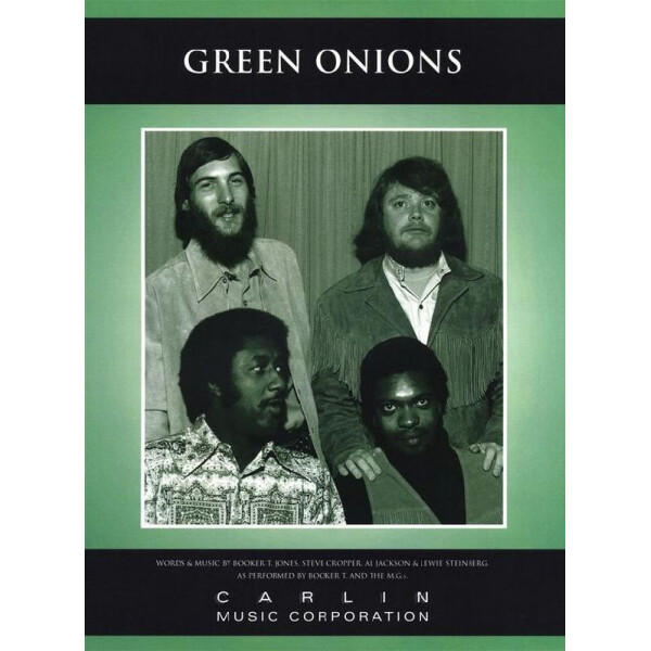 Green Onions: für Klavier (mit Akkorden)