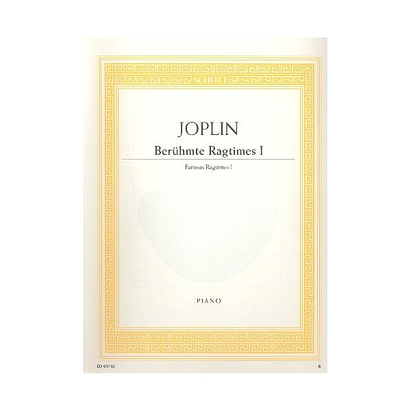Berühmte Ragtimes Band 1