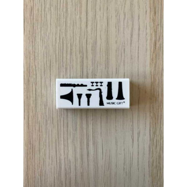 Radiergummi Blasinstrumente 5,5 x 1,5 x 2,5cm