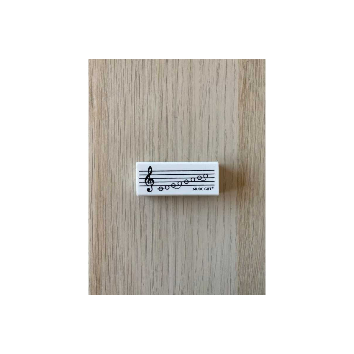 Radiergummi Tonleiter 5,5 x 1,5 x 2,5cm