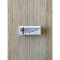 Radiergummi Tonleiter 5,5 x 1,5 x 2,5cm