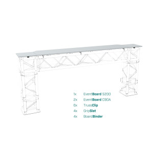 OnTruss EventBoard S100 PREMIUM grau