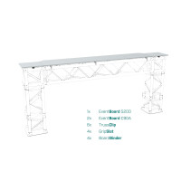 OnTruss EventBoard S100 PREMIUM grau