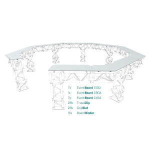 OnTruss EventBoard C45A PREMIUM grau
