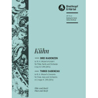 3 Kadenzen zum Konzert C-Dur KV299