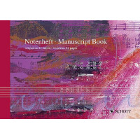 Notenheft Din A5 quer 4 Systeme 32 Seiten