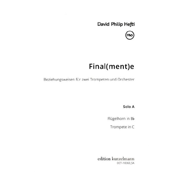 Final(ment)e, Beziehungsweisen