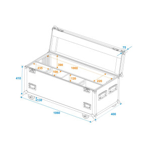 OnTruss EventBoard Transport-Case klein sw