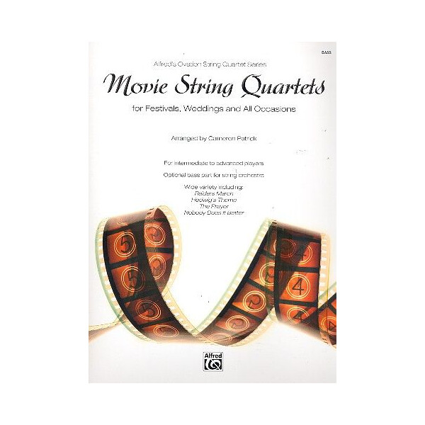 Movie String Quartets for Festivals,