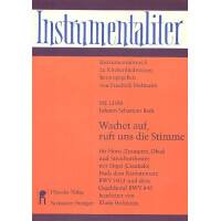 Wachet auf ruft uns die Stimme für Horn (Trp, Ob),