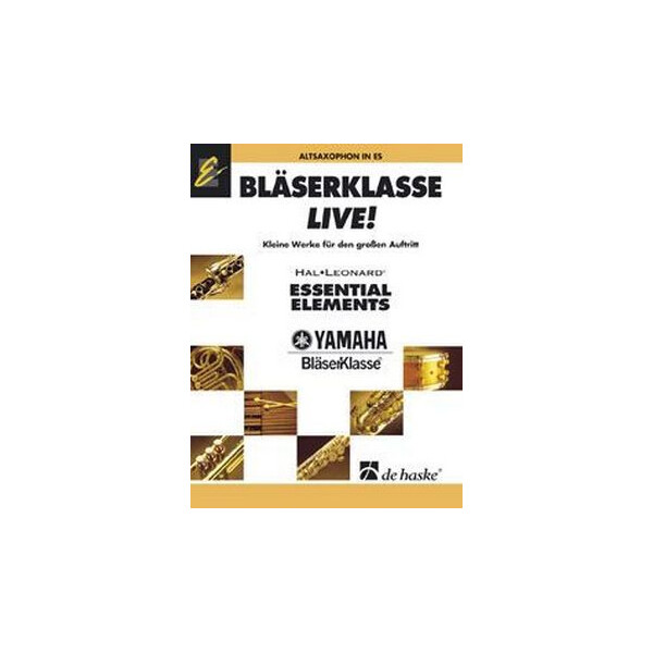 Bläserklasse live für Altsaxophon