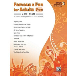 Famous and Fun for Adults Pop vol.3: