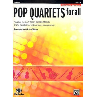 Pop Quartets for All: for 4 instruments