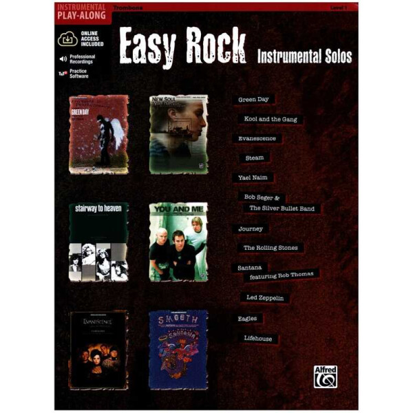 Easy Rock (+Online Audio): for trombone
