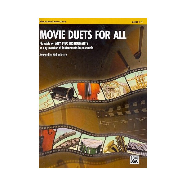 Movie Duets for All: piano/conductor/