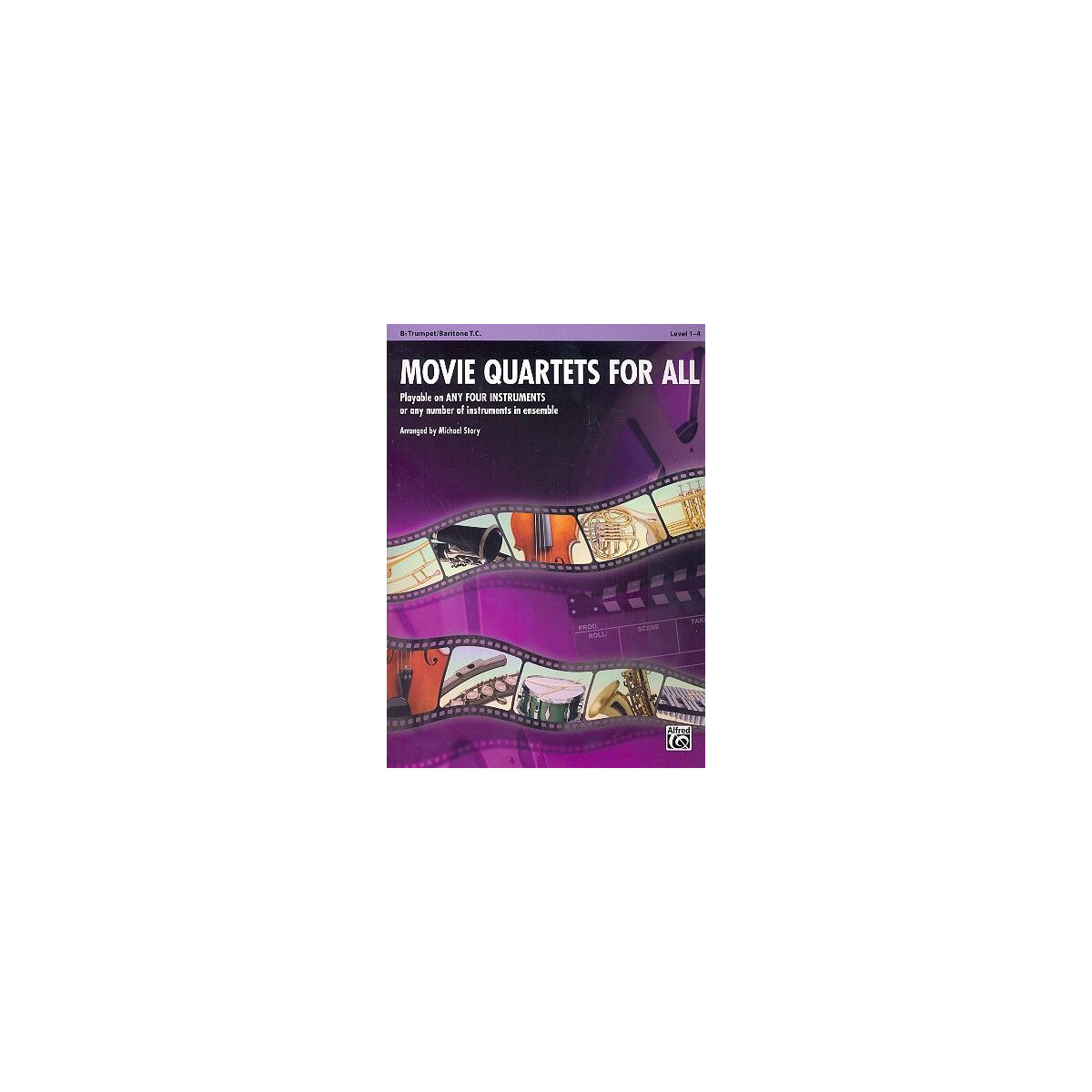 Movie Quartets for all: for 4 instrument box