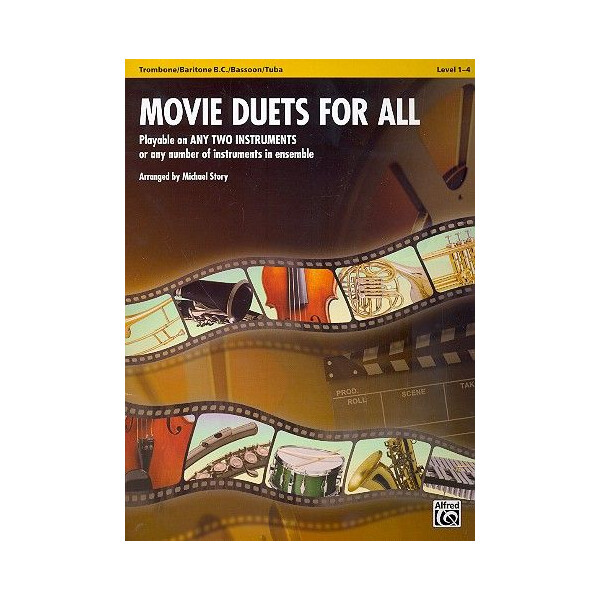 Movie Duets for all: for 2 instruments