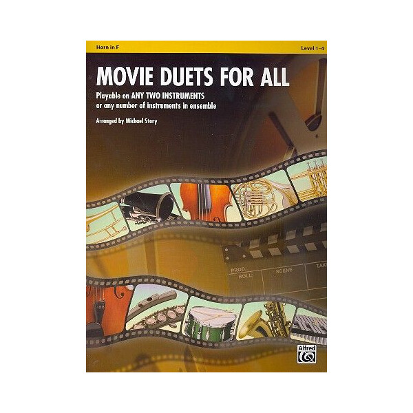 Movie Duets for all: for 2 instruments