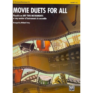 Movie Duets for all: for 2 instruments