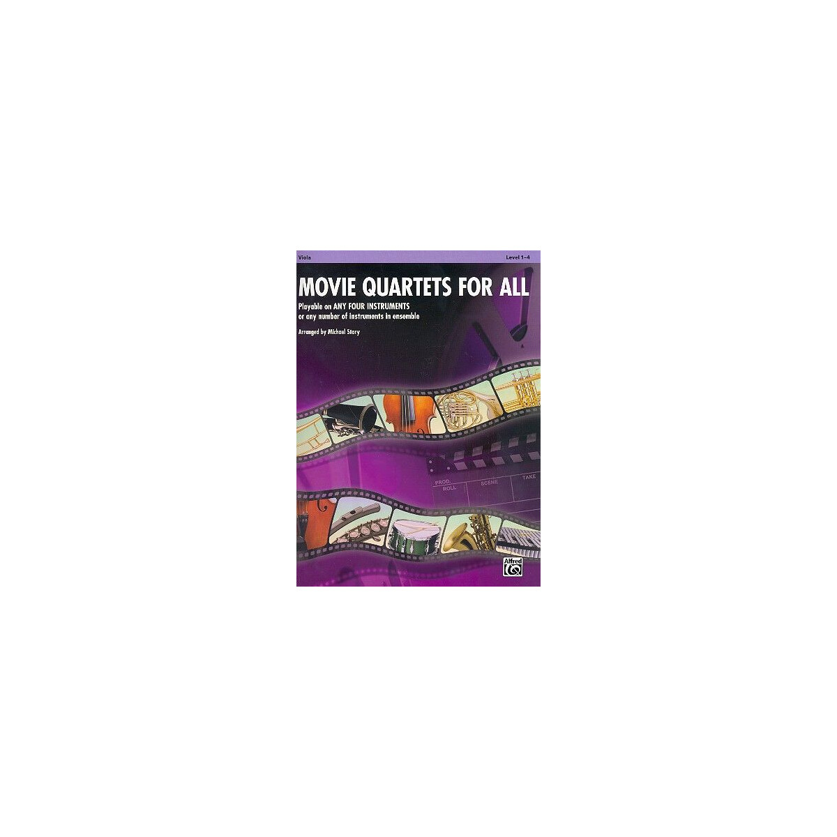 Movie Quartets for all: for 4 instrument box
