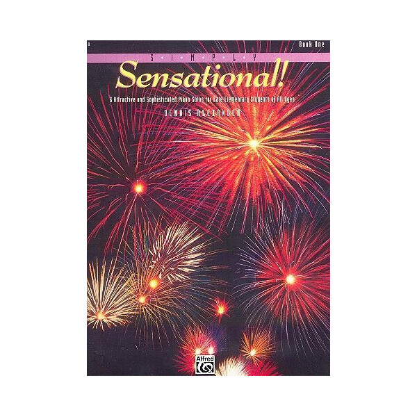Sensational vol.1: for easy piano