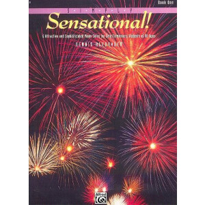 Sensational vol.1: for easy piano