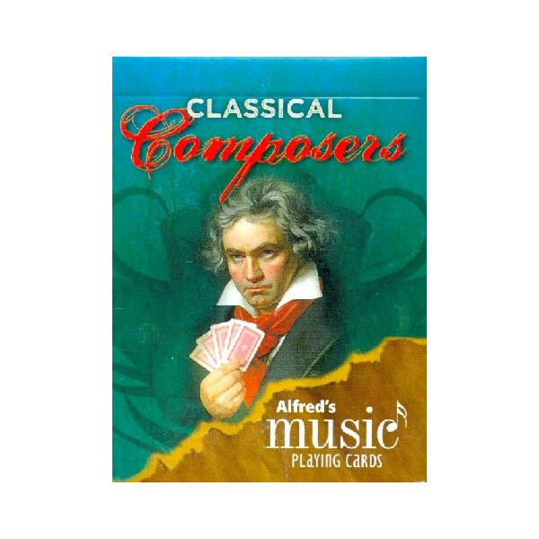 Music Playing Cards Classical Composers