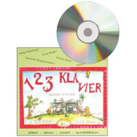 1 2 3 Klavier CD zur Klavierschule