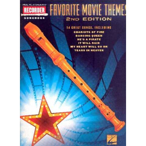 Favorite Movie Themes: for recorder