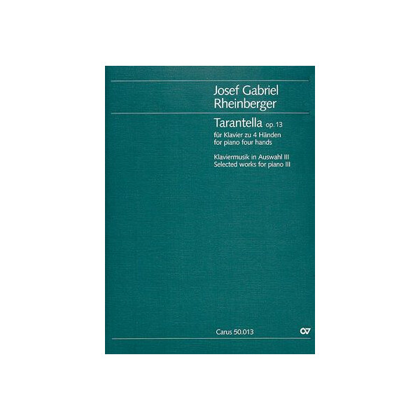 Tarantella op.13 für Klavier zu