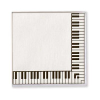 Servietten Tastatur 25x25cm (20 Stück)