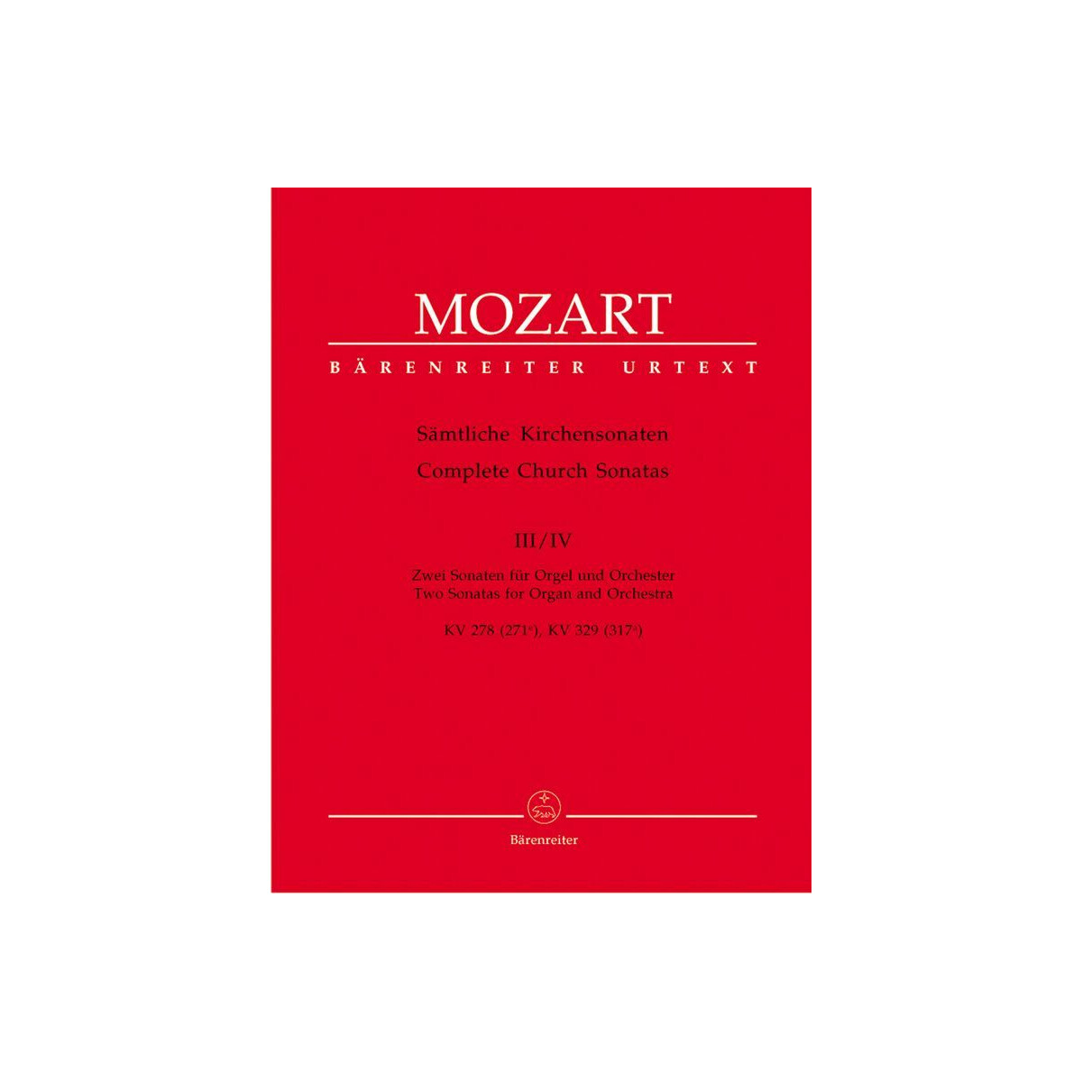 2 Sonaten C-Dur KV278 und KV329