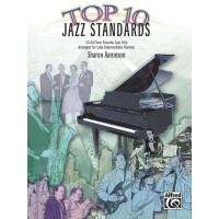 Top 10 Jazz Standards: for piano