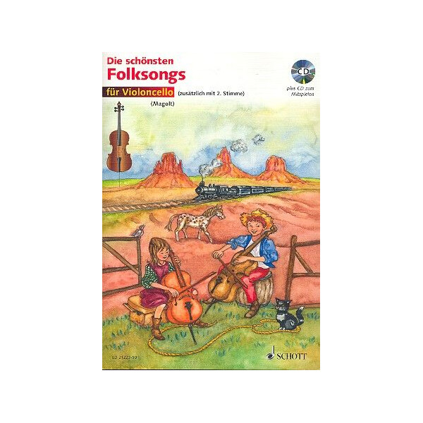 Die schönsten Folksongs (+CD):