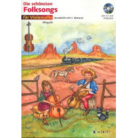Die schönsten Folksongs (+CD):
