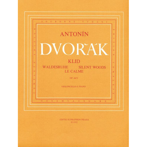 Waldesruhe op.68,5 für Violoncello und Klavier