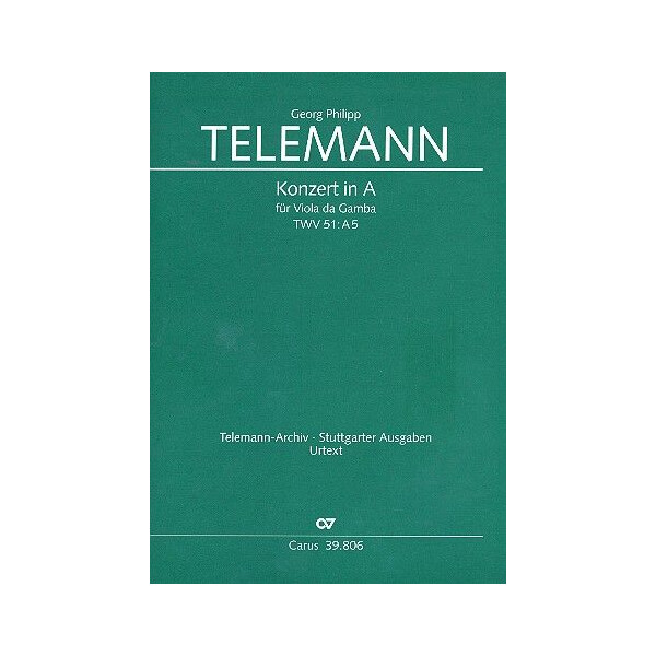 Konzert A-Dur TWV51:A5 für