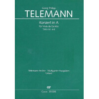 Konzert A-Dur TWV51:A5 für