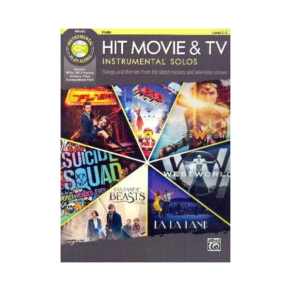Hit Movie and TV Instrumental Solos (+MP3-CD):