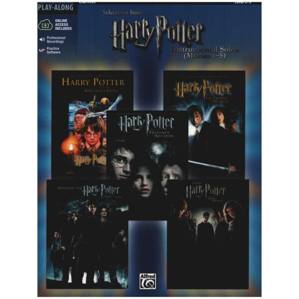 Selections from Harry Potter vol.1-5 (+Online Audio):