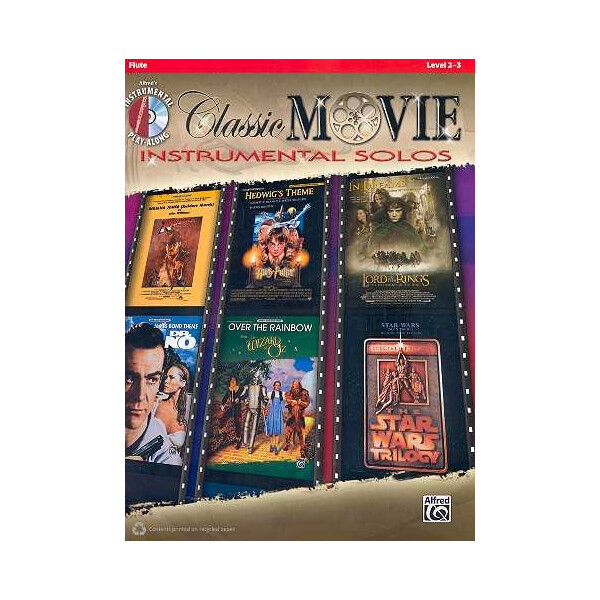 Classic Movie Instrumental Solos (+CD): flute