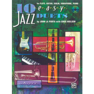 10 easy Jazz Duets (+CD): for