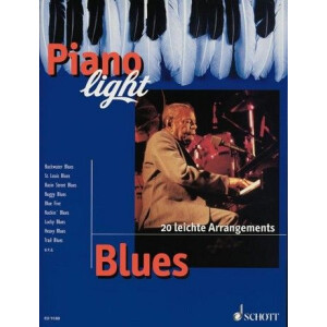 Piano Light Blues: 20 leichte
