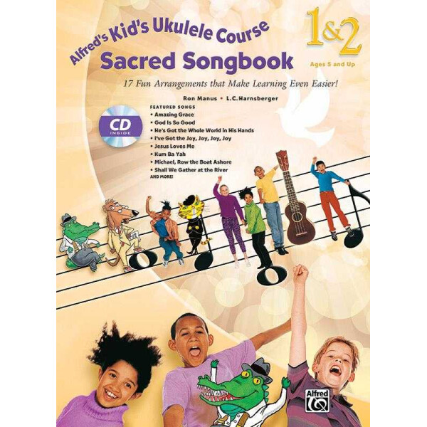 Kids Ukulele Course vol.1 and 2 - Sacred Songbook (+CD):